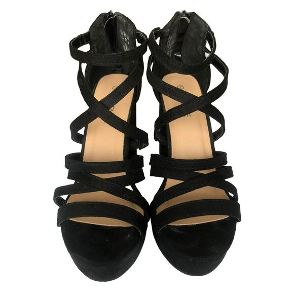 Ardene Strappy Heels - Picture 2 of 7